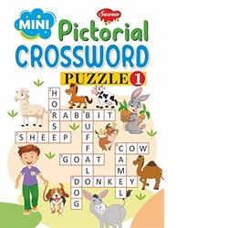 Sawan Mini Pictorial CROSSWORD PUZZLE 1 - Blue